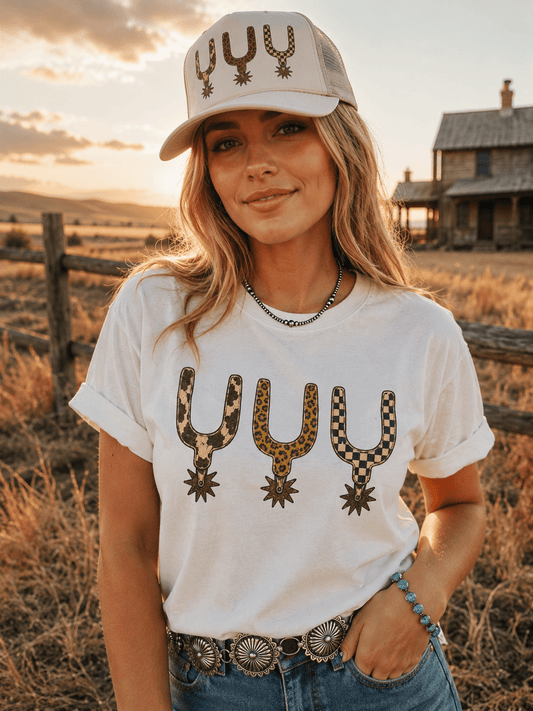 Western Spur Trio Graphic TeeNaturalS