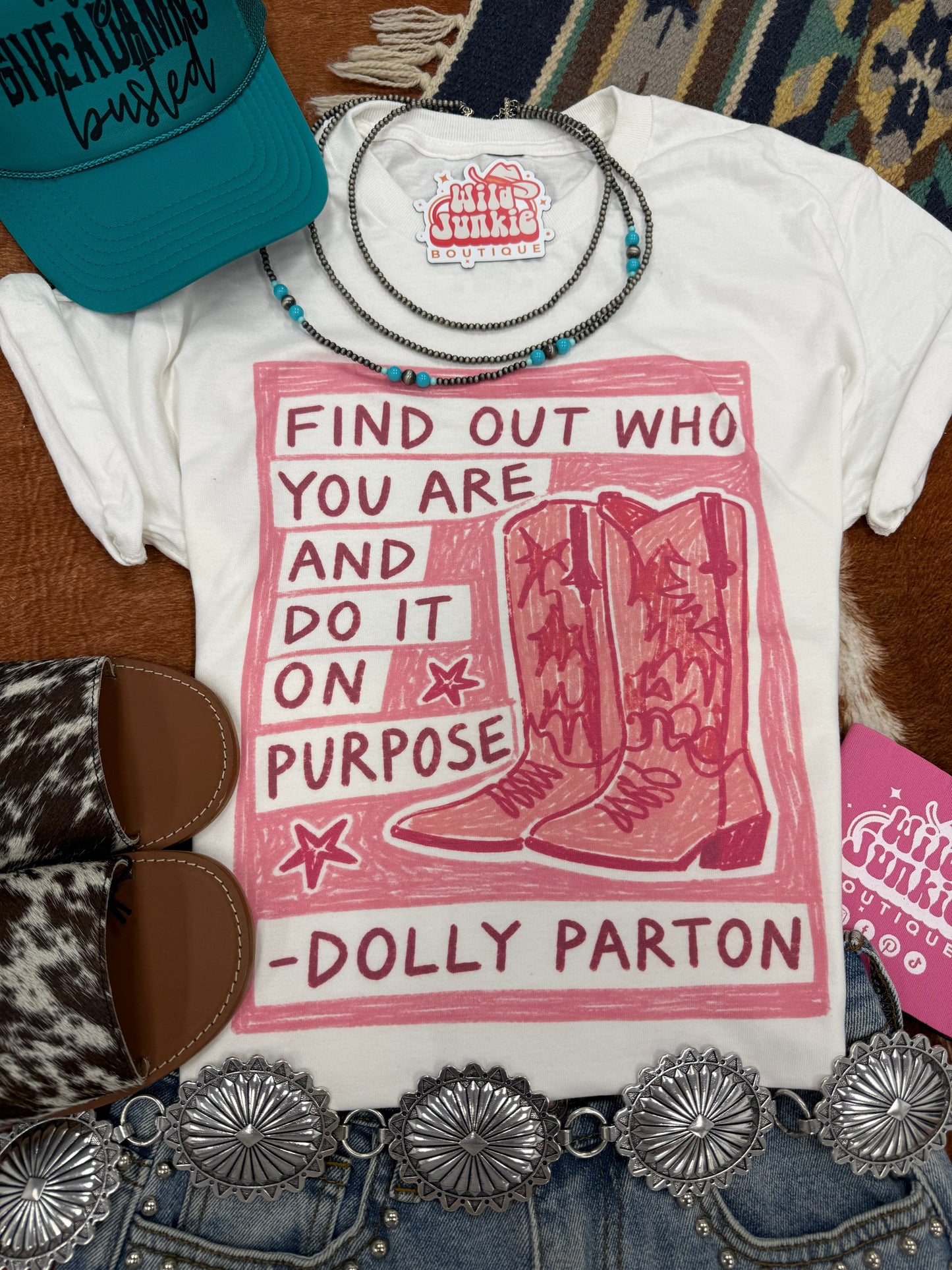 Find Out Who You Are Western Graphic Tee