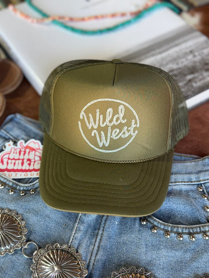 Wild West Trucker HatOlive