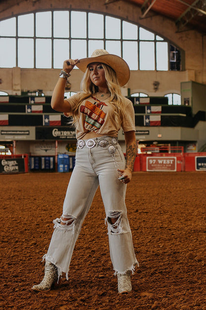 Wild West Welcomes You Marquee Graphic T-shirtSand DuneS